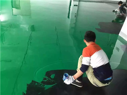 海宁下面给你一份环氧地坪漆施工的完整流程